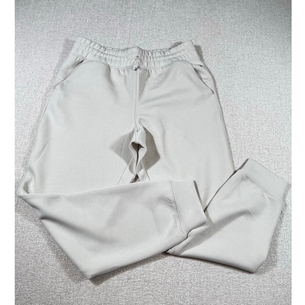 Spyder Men’s L Cream Activewear Joggers Elastic Waist Lightweight Pants Comfort